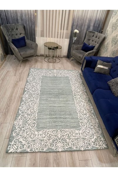 Miray Tekstil Lastikli Dekoratif Halı Örtüsü