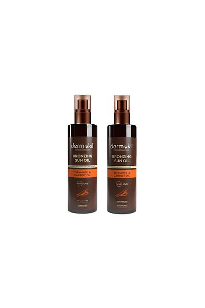 Dermokil 200 ml x 2 Bronzing Sun Oil