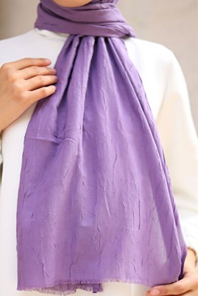 Organic Hijab Bamboo Kraş Shawl