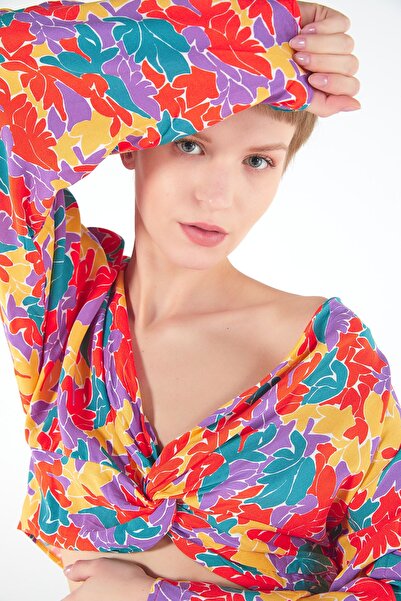 PAULMARK Patterned Blouse