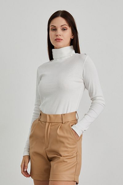PAULMARK Turtleneck Blouse