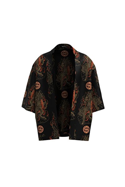 Shout Oversize Japanese Kirin Unisex Kimono