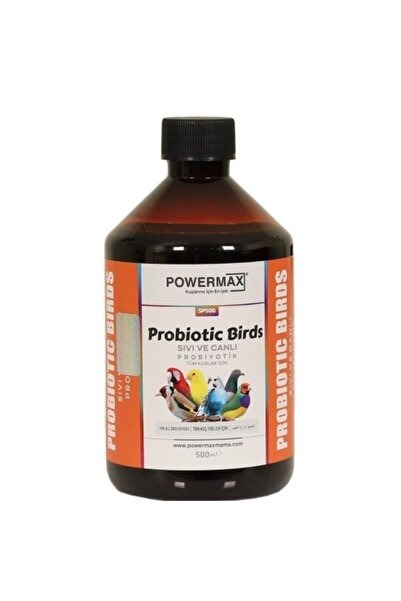 powermax Probiyotic Birds ( sıvı ve canlı probiyotik 500 ml)(PETDÜNYAM)
