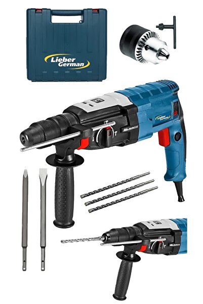 Lieber German GBH228 Bakır Sargılı 9500 7.1 Joule 28mm Kırıcı Delici Matkap 5...