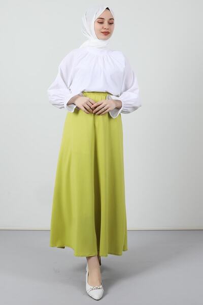 giz astore Φούστα Flared Oil Green