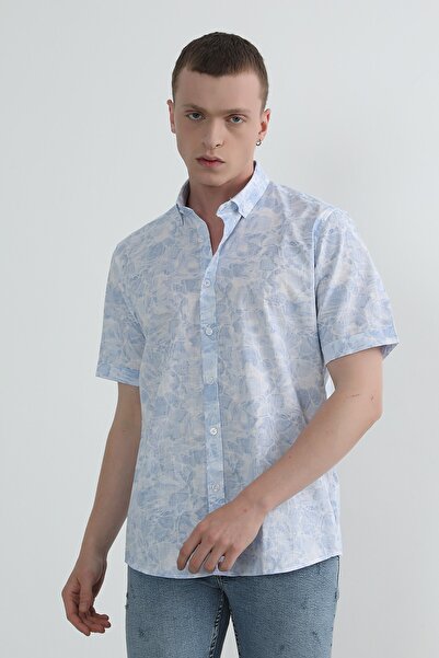 PAULMARK Cămașă cu model abstract