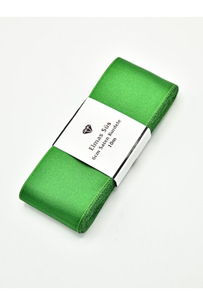 E Elmas شريط مجوهرات من الساتان 6 سم - 10 م