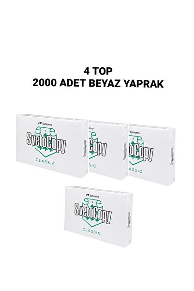 SVETOCOPY A4 Fotokopi Kağıdı 2.000 Adet Beyaz Yaprak