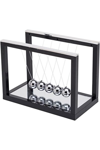 HEDİYE FİKRİ Newton Beşik Denge Topları, Aynalı Masa Üstü Dekorasyon, Ev ve O...