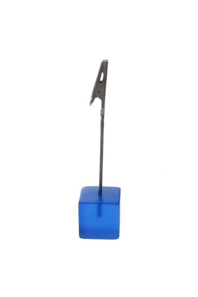 BAYLAR Note Holder Metal Blue Clamp Note Holder 669