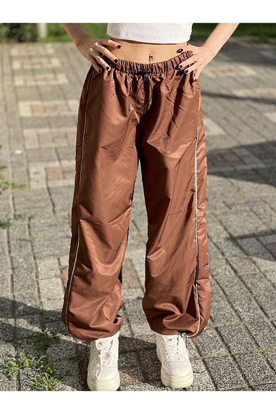 Gofeel Harajuku Unisex Extra Baggy Waist Elastic Leg Adjustable Sweatpants