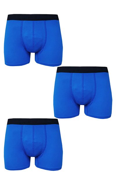 Hepsine Rakip Ανδρικά εσώρουχα 3 τεμαχίων Lycra Modal Boxer Απλό βαμβακερό εσώρουχο υψηλής ποιότητας