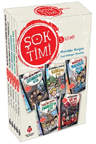 Uğurböceği Yayınları Şok Timi Seti (5 Kitap Takım)
