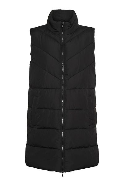Noisy May Women/Girls Black Vest