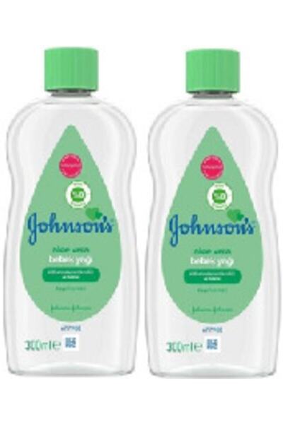 Johnson's زيت أطفال بالصبار 300 مل - 2 قطعة