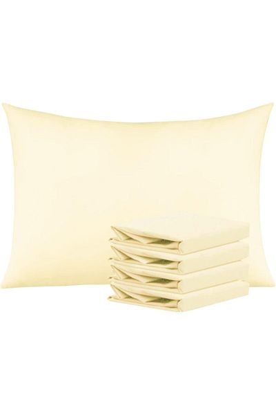 Zeren Home Μαξιλαροθήκη 100% βαμβάκι 50x70 Μαξιλαροθήκη 4 Συσκευασία