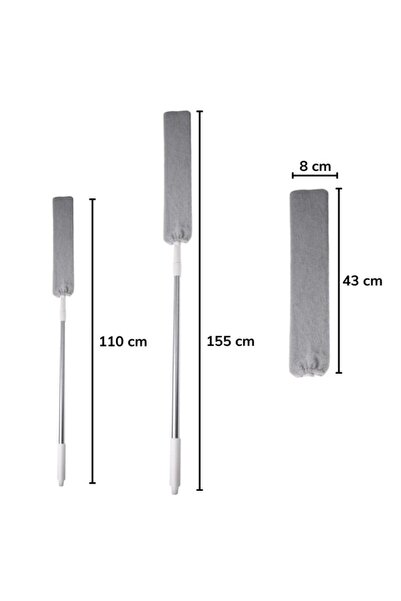 Küçük Mutluluklar Yüzey Temizleme Mopu Toz Alma Fırçası