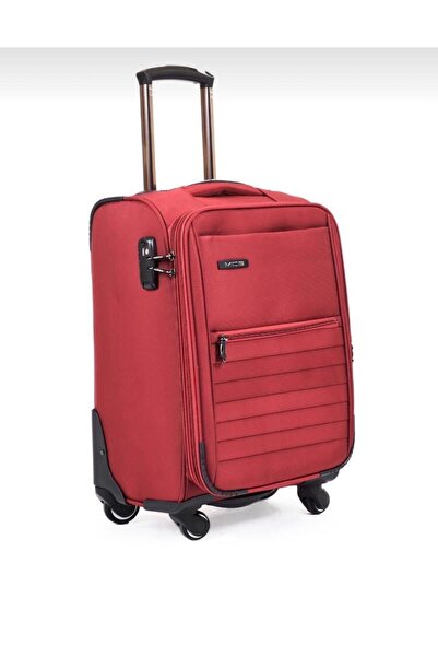 MÇS Atabey Çanta Lüx Kumaş Valiz Kabin Boy