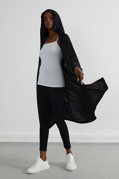 PAULMARK Hooded Thin Cardigan