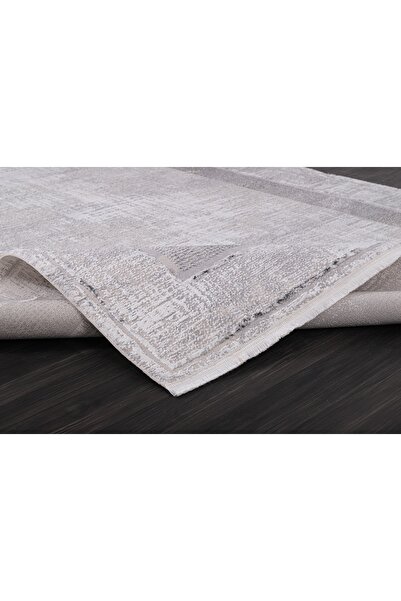 Almoss MOCCA TARZ 5218D BEYAZ-GRİ MAKİNE HALISI