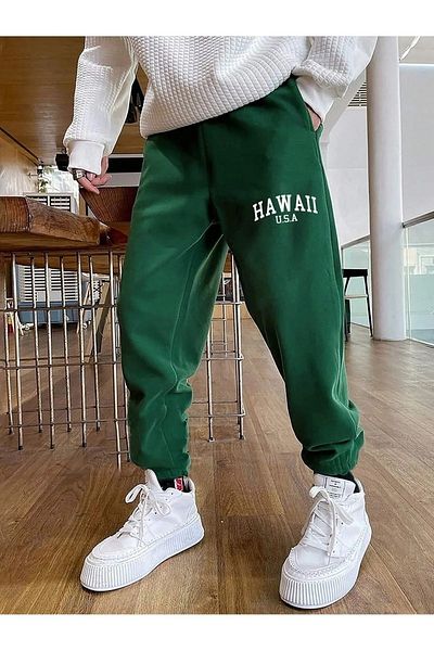 Machetta Unisex Hawaii USA Φούτερ με 3 νήματα Jogger Relaxed Cut