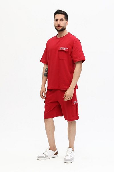 Owut Collection Men's Printed Oversize Shorts Set