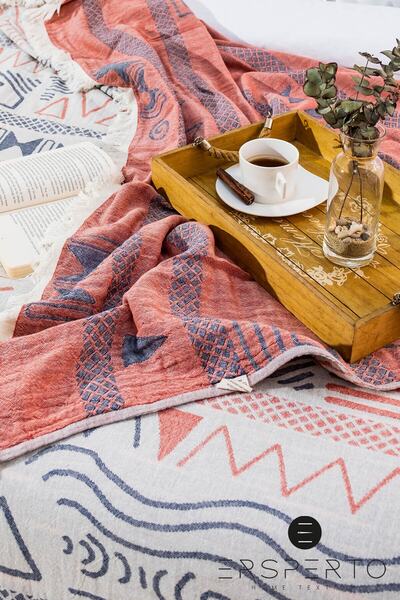 Ersperto 3 Layer Otantica Jacquard Woven Double Pike 200x240 Cm.