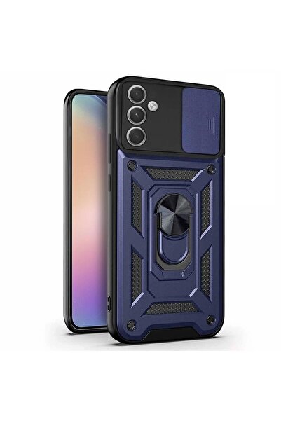 Microsonic Samsung Galaxy M14 Kılıf Impact Resistant Lacivert