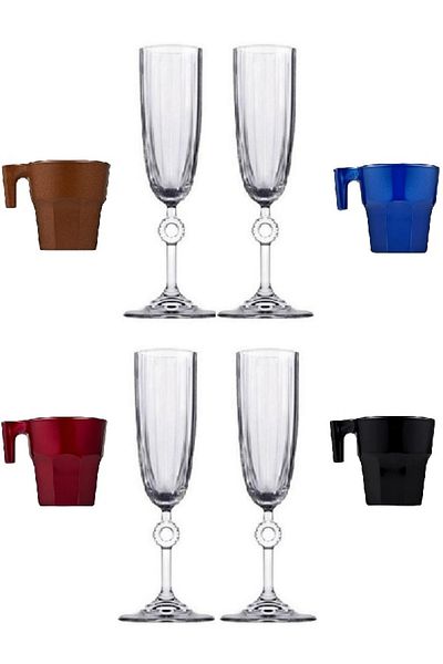 Paşabahçe 8 Pieces Espresso and Stem Set