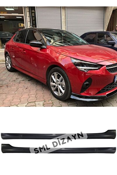 SML Dizayn Opel Corsa F Yan Marşpiyel Ek 2019 Üzeri Boyasız (PLASTİK) Opel Co...