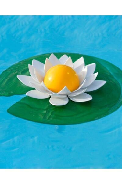 10linehavuz Lotus Çiçeği Modeli Yüzme Havuz Termometresi, Havuz Isı Ölçer Ter...