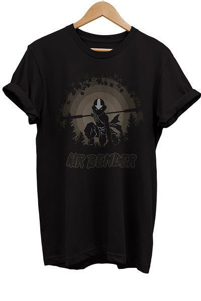 remonz Μπλουζάκι Avatar Airbender με στάμπα 100% βαμβακερό Oversize
