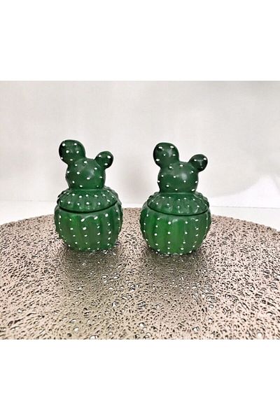Minik Mucizeler Coffee Side Cactus Turkish Delight Bowl