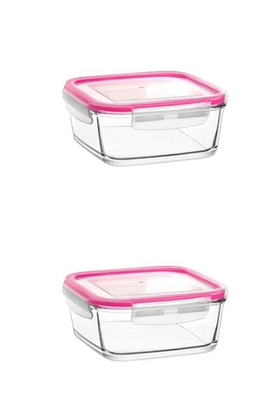 LAV Baduhome Fresco Single Glass Storage Container 2 Pieces 1150 Cc