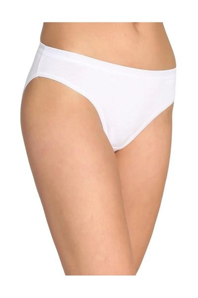 Tutku Women's White Waterway Bikini Panties