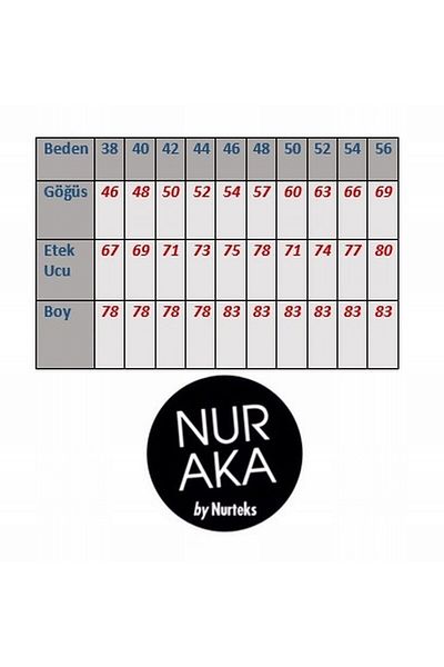 Nur Aka by Nurteks Sleeveless Large Size Tunic with Heart Buttons on the Collar