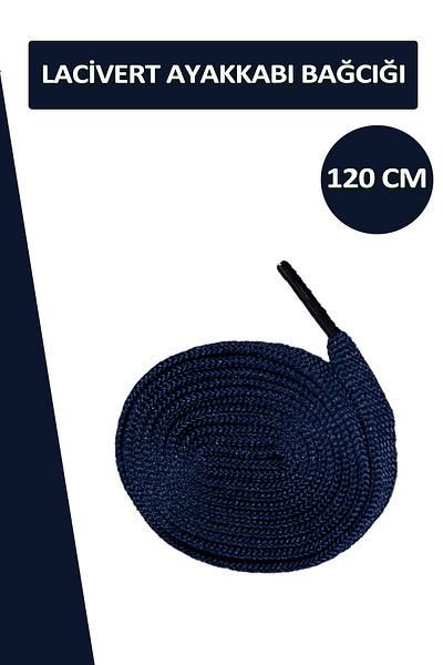 Dopar Navy Blue Shoelaces Flat Laces 120 Cm