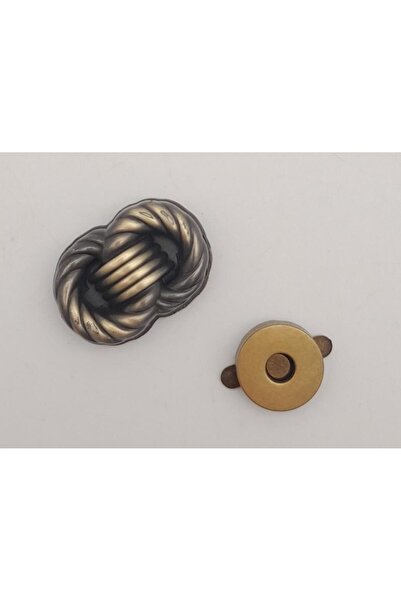 angel çanta aksesuar قفل مغناطيسي دائري مزدوج عتيق من Angel Bag Accessory