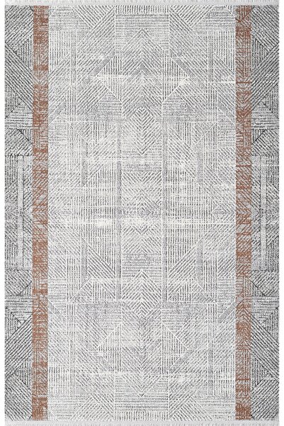 ATLAS HALI SEVENDAY VV01A MODERN DESENLİ YUMUŞAK TUŞELİ ÜST KALİTE HALI