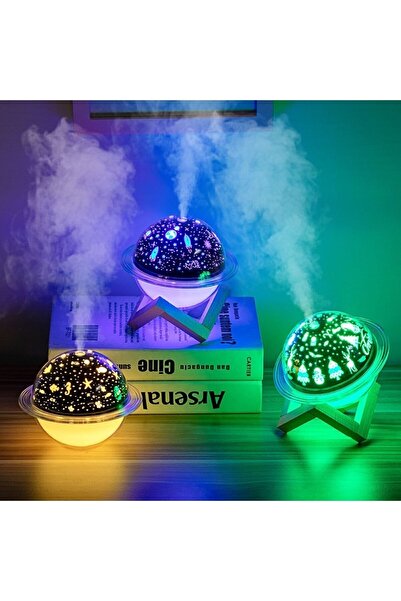 ARD Usb Projeksiyon Gece Lambası Buhar Makinesi Oda Hava Nemlendirici