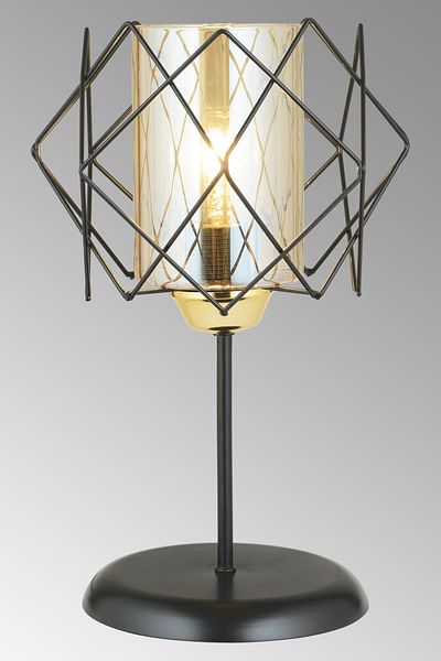 Kraliçe Luxury Chandelier Black Table Lamp - Island