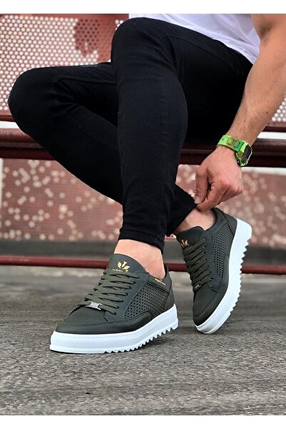 Wagoon WG505 Khaki Men's Shoes - Daily Use