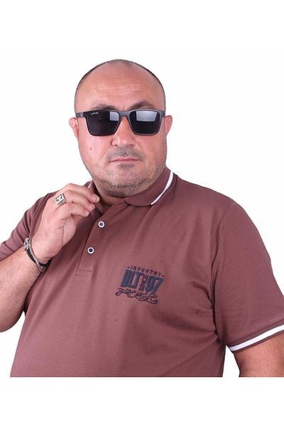 MocGrande Μπλουζάκι Polo Neck Ninety Seven 23417 TABA