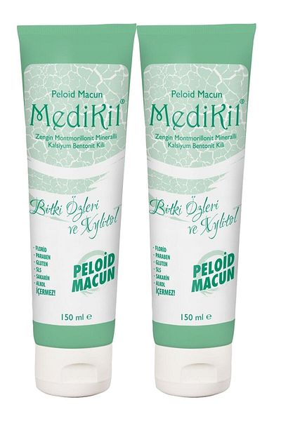 Medikil Peloid Toothpaste Plant Extracts and Xylitol 150 ml (2 PCS)