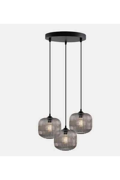 demet habek mylights MYLIGHTS RUSTIC TRIPLE GLASS RUSTIC VINTAGE CHANDELIER