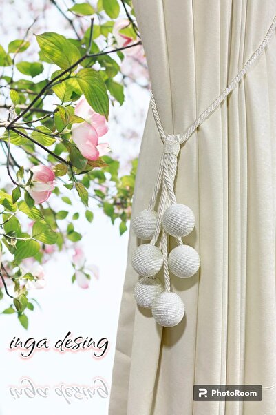 inga desing perde baplama tavanda braçol 6 top