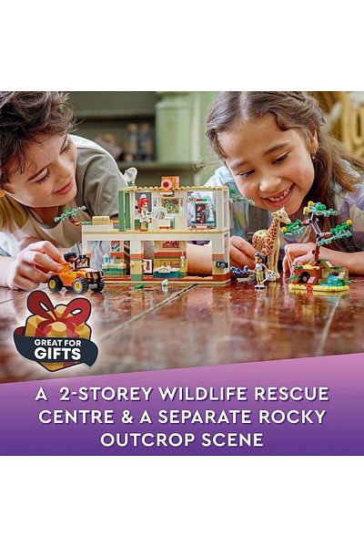 LEGO ®   Friends Mia's Wild Animal Rescue Center 3 Wild Animal Toys for 41717-7 Years Old and Above