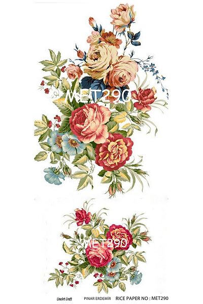 LİNEART Brass Decopage Paper 30x60cmNo:MET290