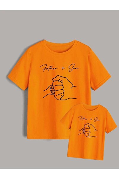 Revasser KİDS FATHER + SON (BABA + OĞUL ) ÇİFTLİ KOMBİN ERKEK / ERKEK T-shirt...