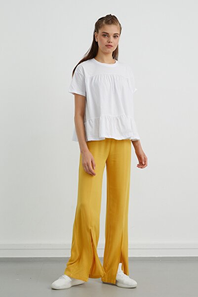 PAULMARK Yırtmaç Detaylı Pantolon